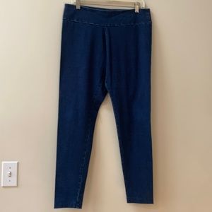 💕3 for 30 💕 J Jill Purejill Indigo Ankle Leggings Jeggings M